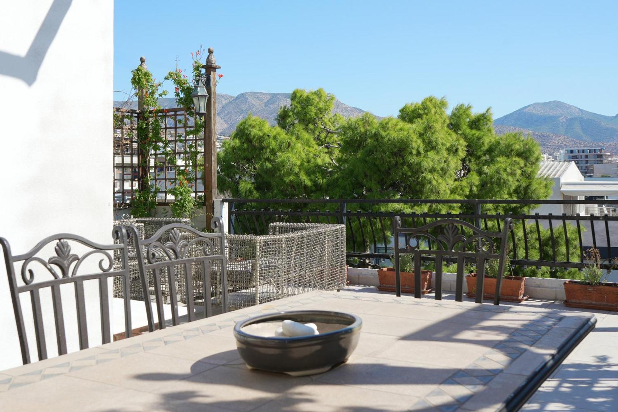 Astric Seaview Penthouse Leilighet Athen Eksteriør bilde